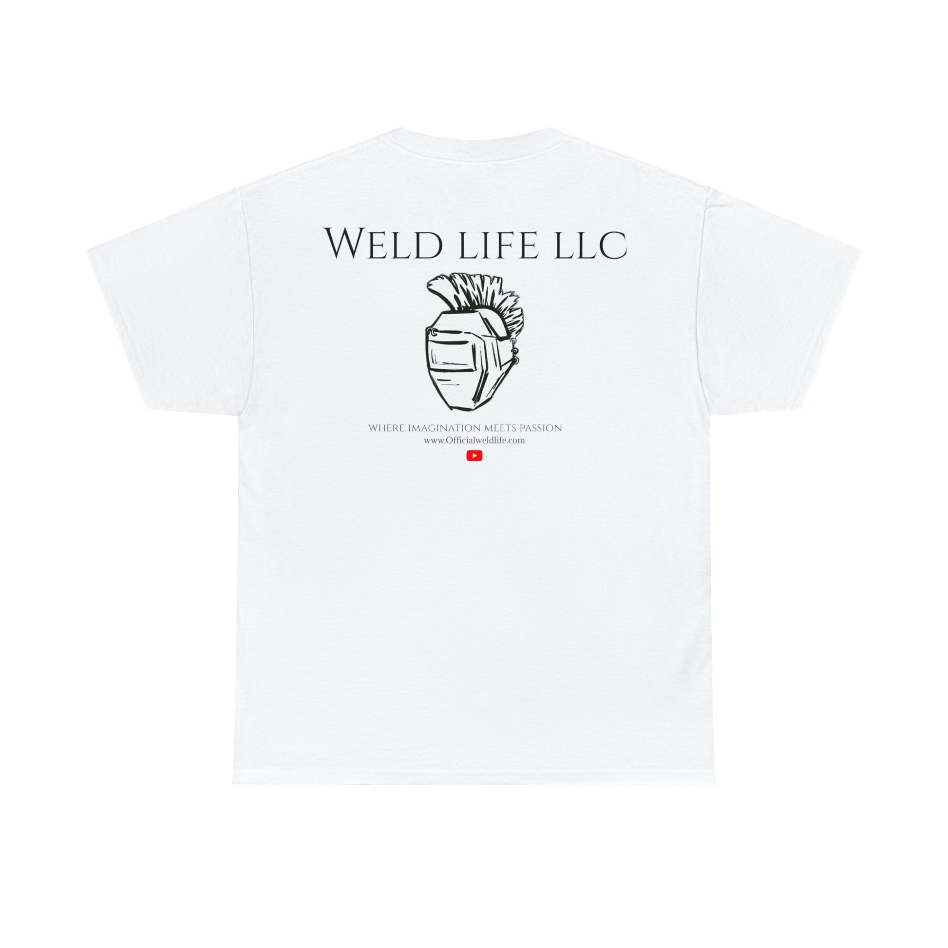 Official Weld life Shirt/ white - OfficialWeldLife.com
