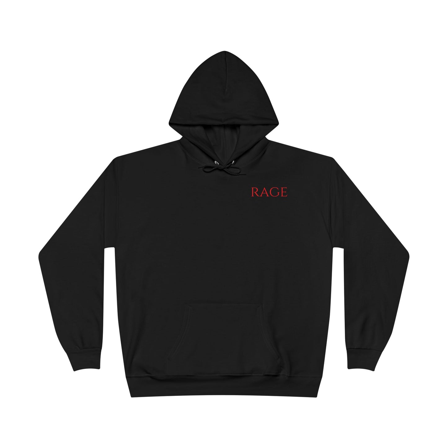 Rage: Official Hoodie red  letters