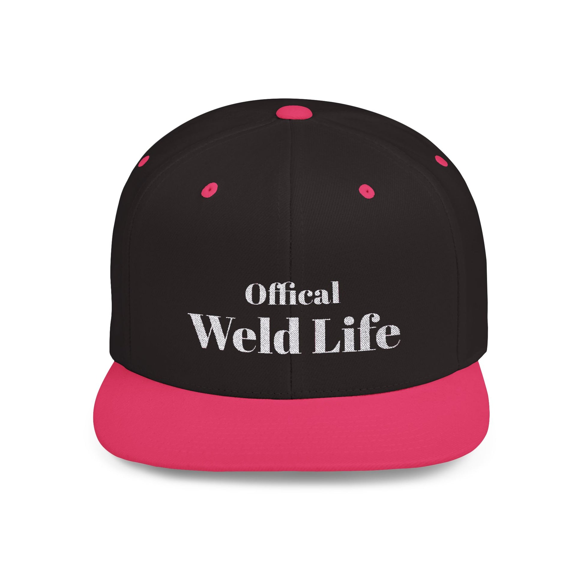 Official Weld Life Flat Bill Snapback - OfficialWeldLife.com
