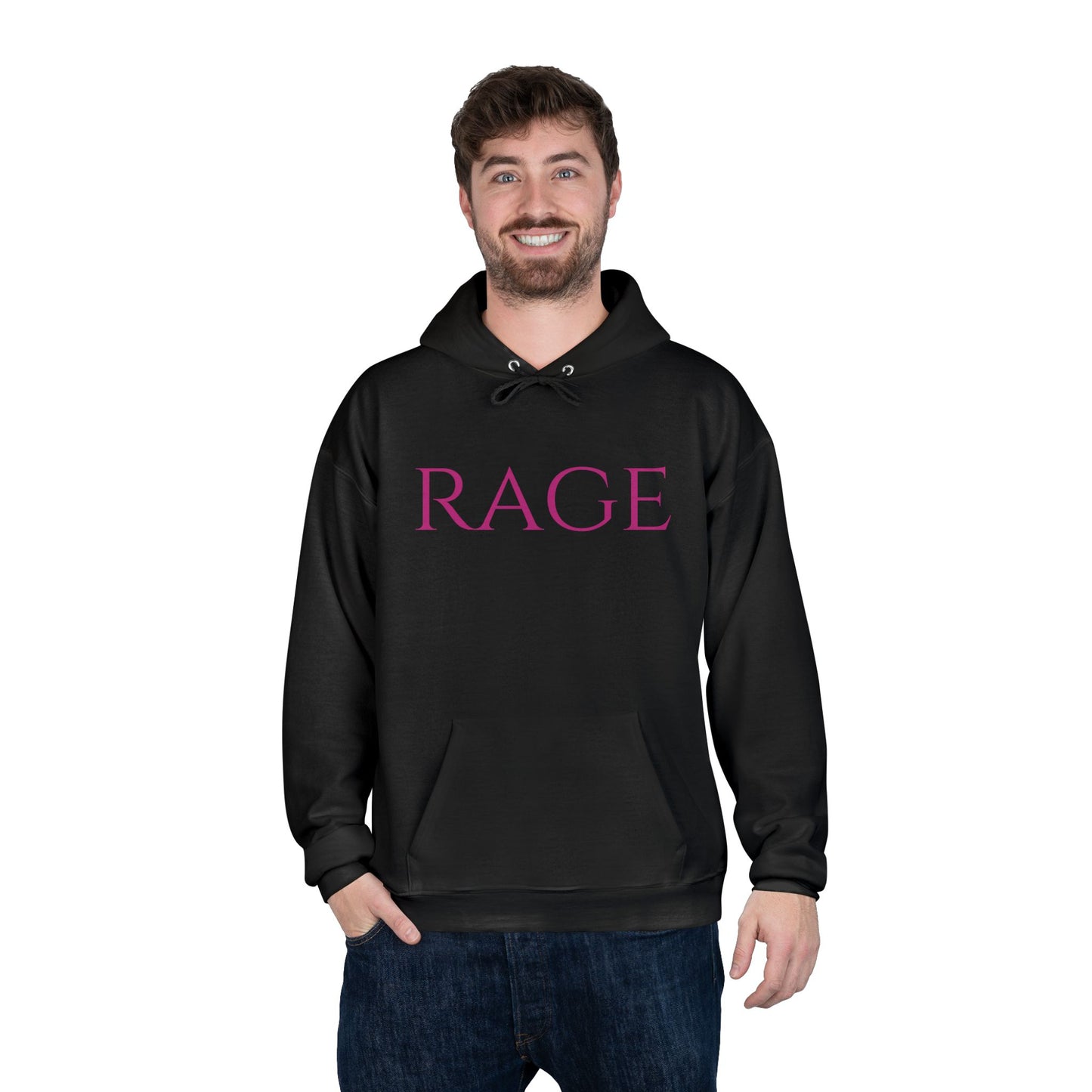 Rage: Official Hoodie Pink R