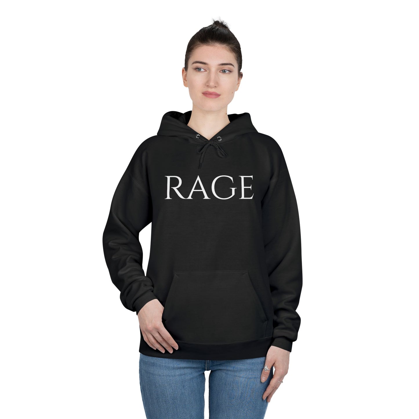 Rage: Official Hoodie White R