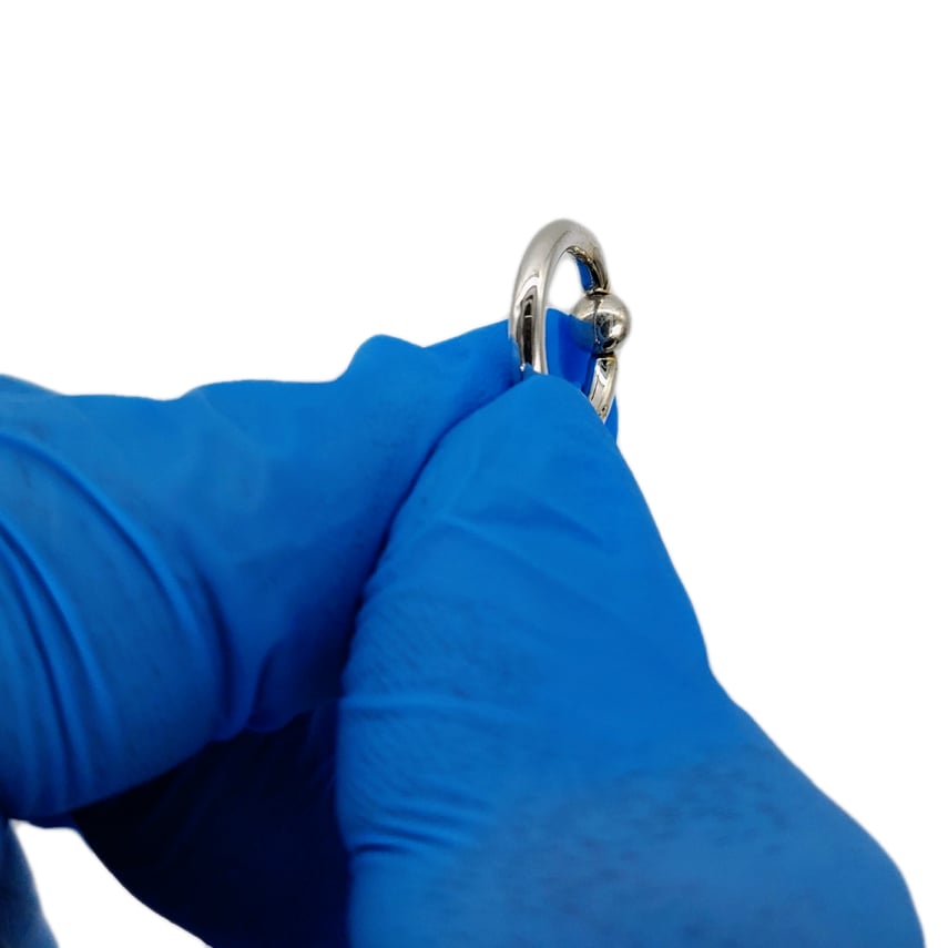 925 Silver Captive Bead Earrings *Sold Out* - OfficialWeldLife.com