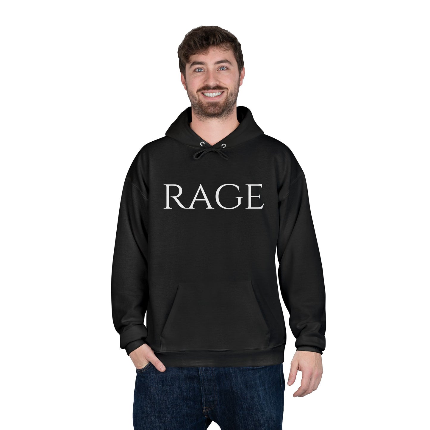 Rage: Official Hoodie White R