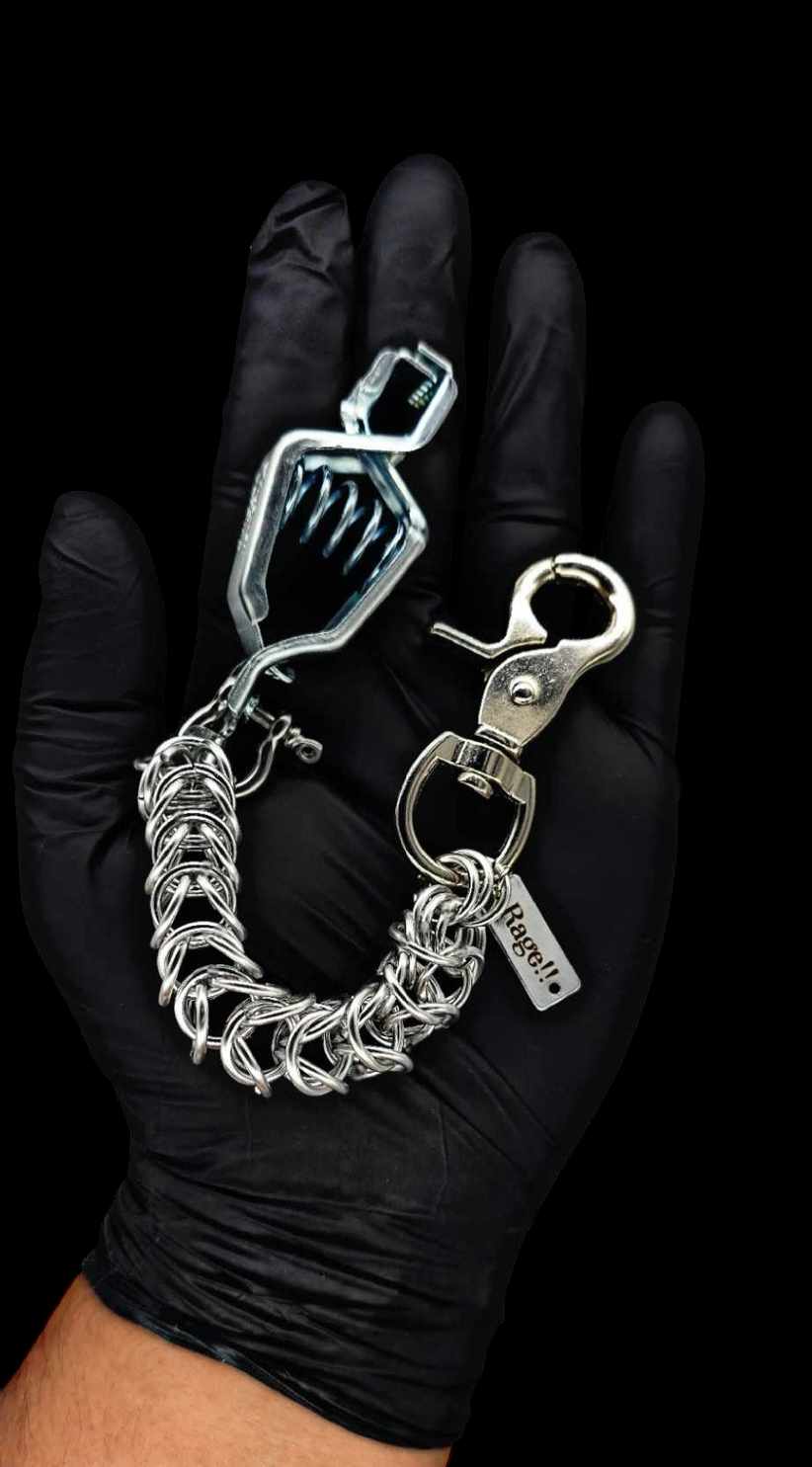 Glove Clips/ Key Chain : Silver color - OfficialWeldLife.com