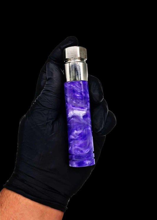 SOLD OUT - Amethyst: Tungsten Holder Small