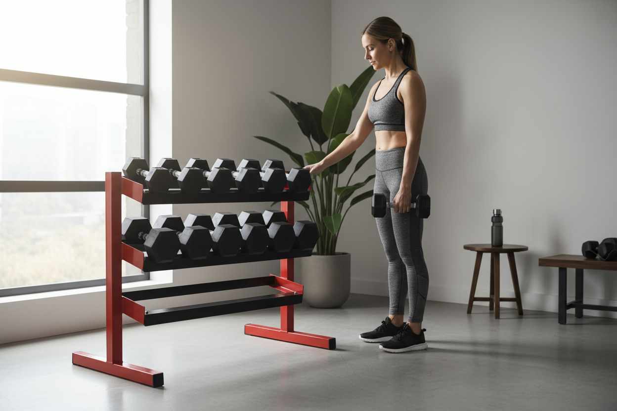 Dumbell Rack 2 Tier