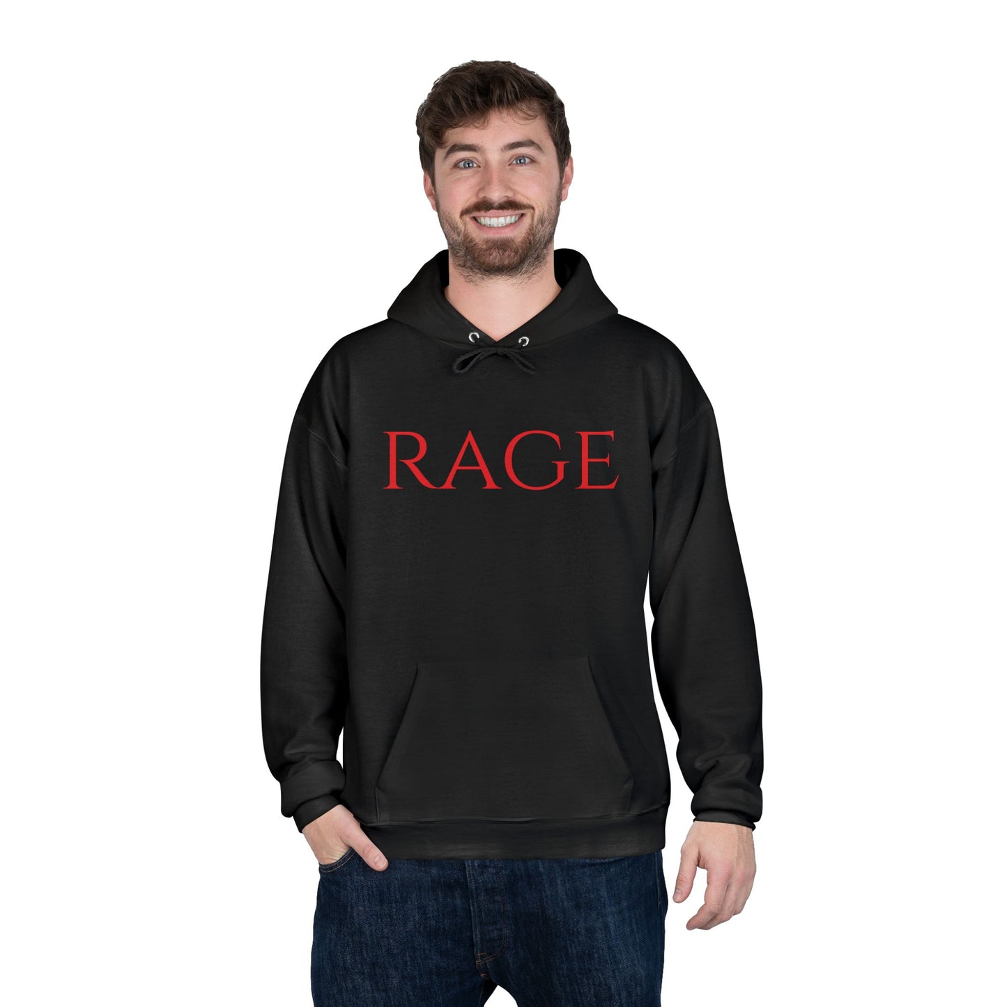 Rage: Official Hoodie red R